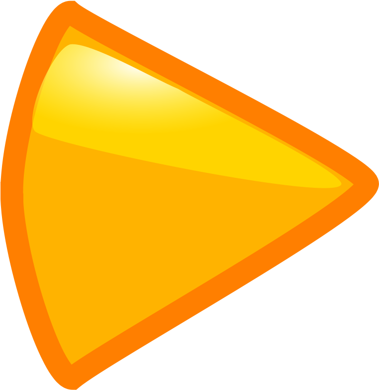 This Free Clip Arts Design Of Right Arrow - Yellow Play Button Png (800x800)