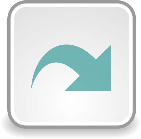 Down Arrow Button Svg Clip Arts 600 X 584 Px - Symbolic Link (600x584)