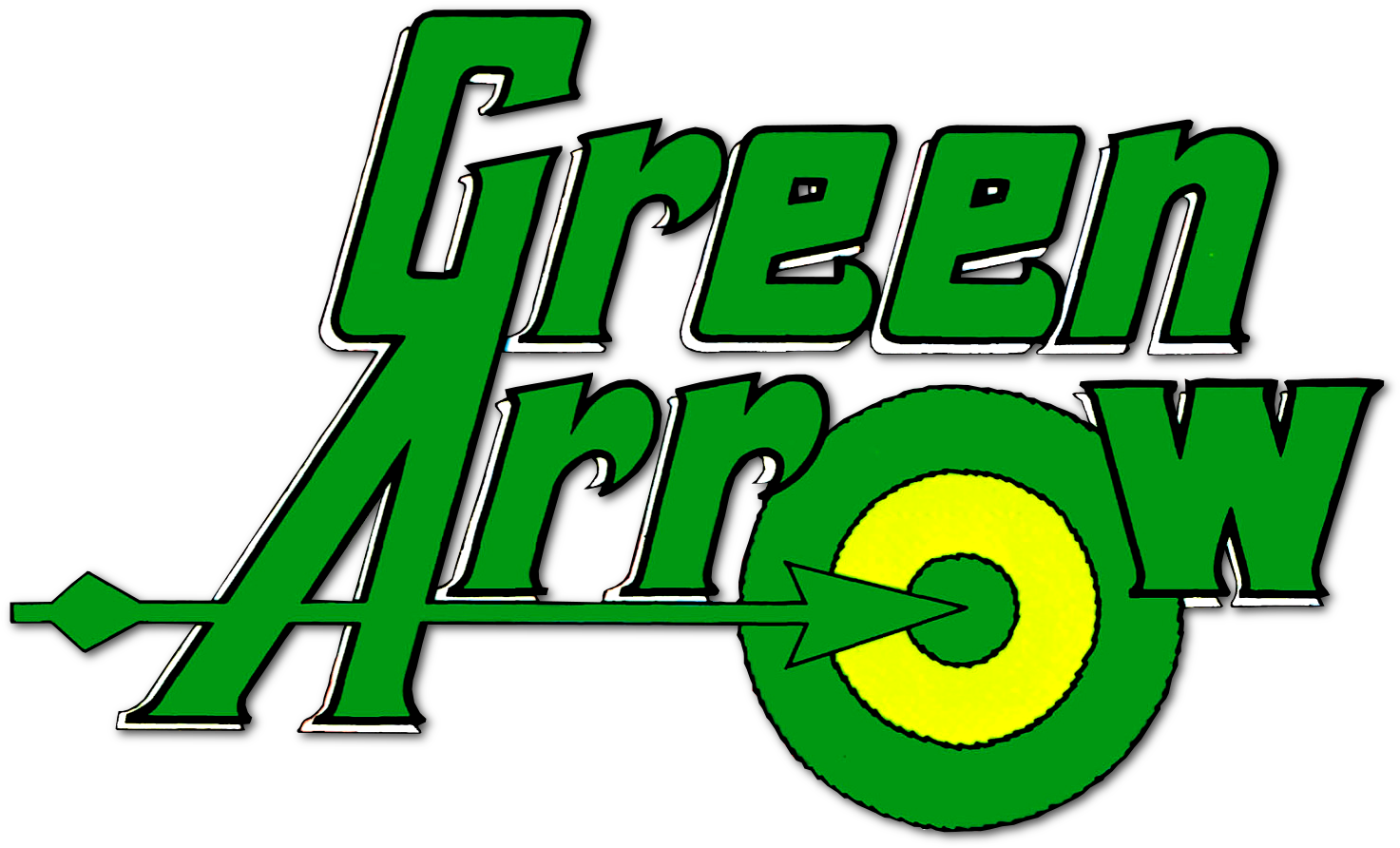 Green Arrow Vol - Green Arrow Comic Logo (1523x957)