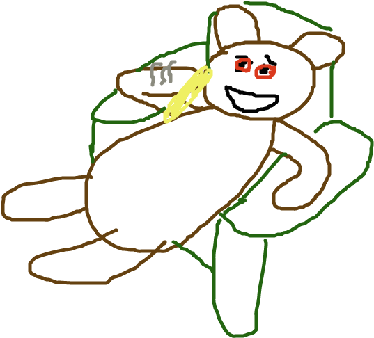 Untitled Drawing By Youmuneplowell - Cartoon (1350x1020)