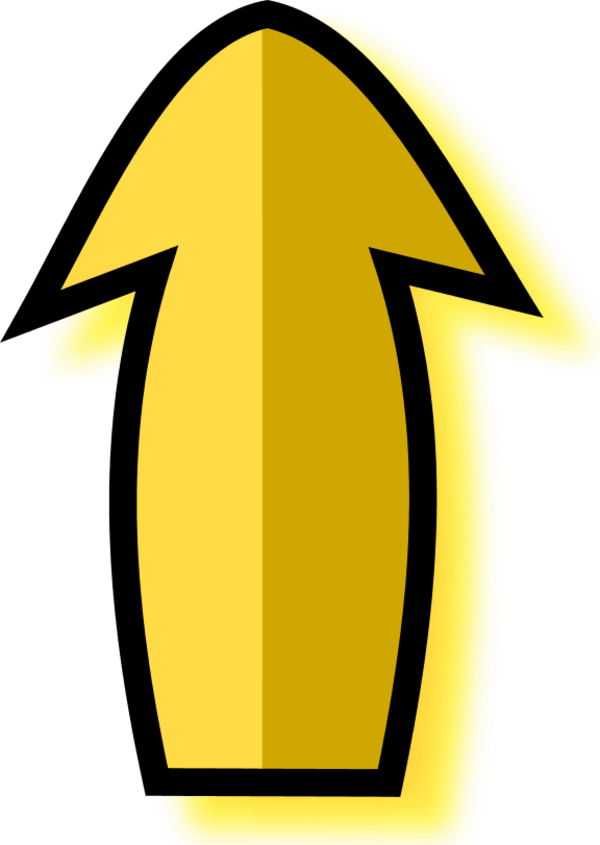 Arrow Pointing Up - Clip Art (600x845)
