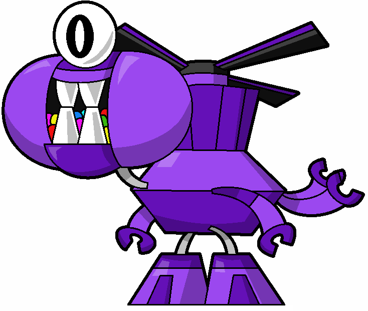 Cartoon Treatocopter By Darktidalwave - Mixels Cartoon (734x620)