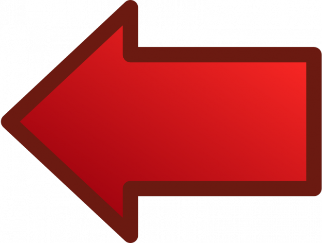 28 Arrow Pointing Up Left Free Clipart - Red Arrow Pointing Left (661x500)