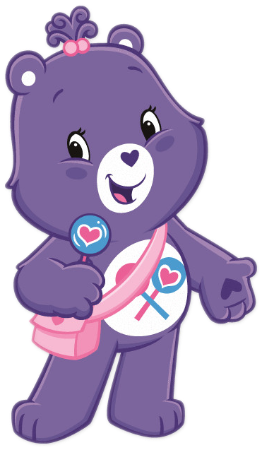 Grumpy Bear Care Bears Cheer Bear - Care Bears Share Bear (650x650)