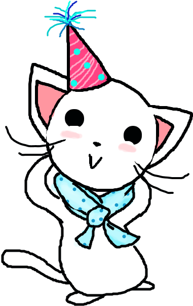 Untitled Drawing By Theneonpalmtree - Party Hat (1350x1020)