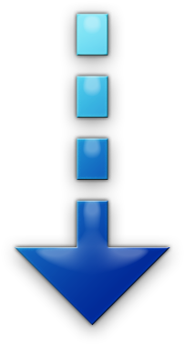 Arrow - Down Arrow Icon Blue (420x420)