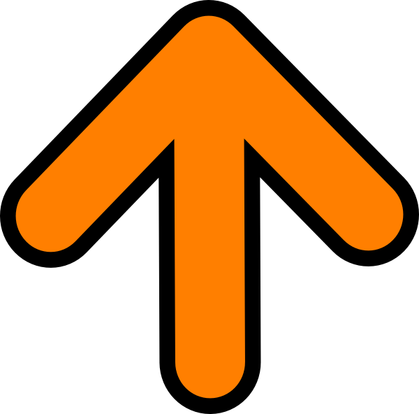 Arrow Orange Clip Art - Burning Chest Pain (600x592)