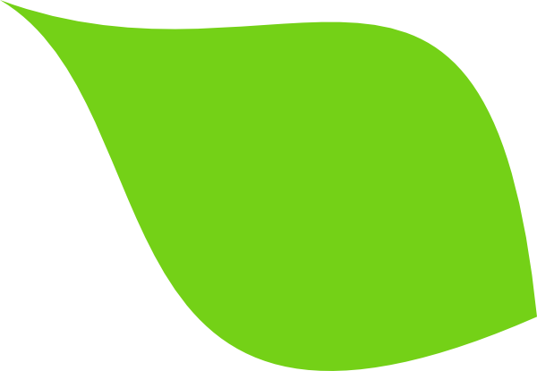 Leaf Clip Art - Green Leaf Clipart (600x415)