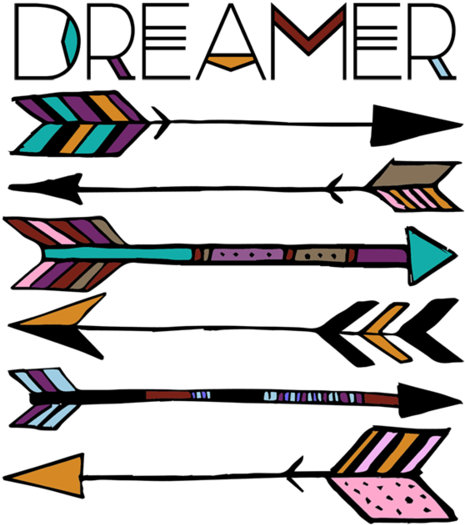 Dreamer With Arrows - Dreamer With Arrows (500x559)