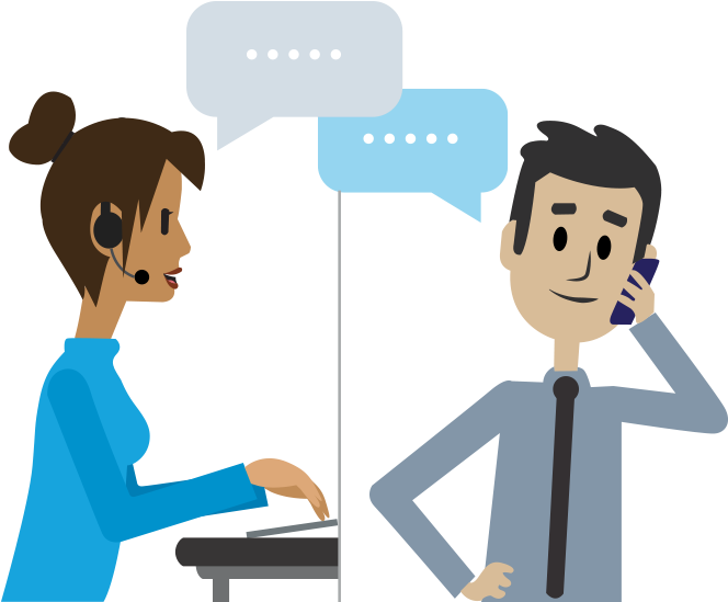 Our Phone Agents Do A Warm Hand-off Of The Qualified - Tasikmalaya (682x550)