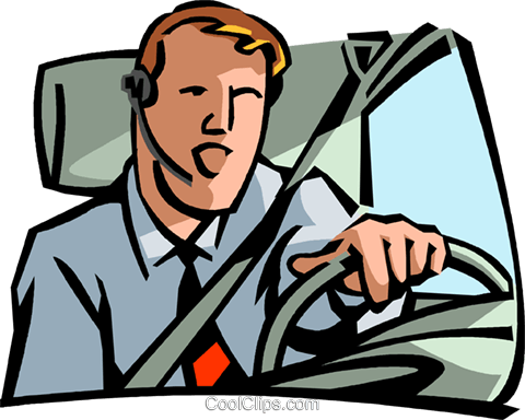 Man Driving A Car Talking On A Headset - Dirigir Com Fone De Ouvido (480x384)