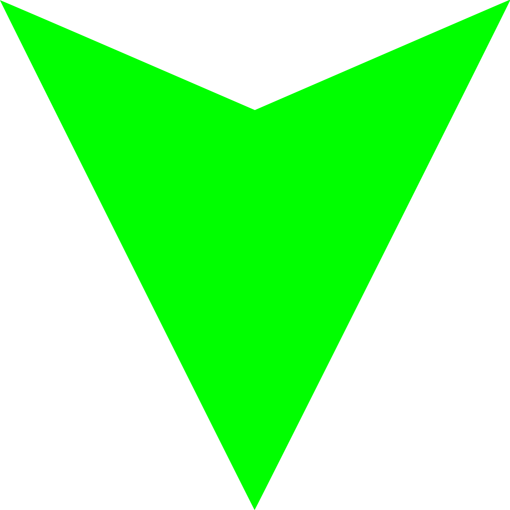 Inspiring Green Arrow Clip Art Medium Size - Green Down Arrow Png (2000x2000)