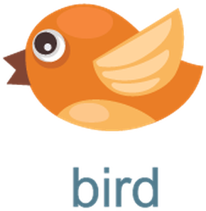 Bee Birds Cliparts - Letter B Bird (448x399)