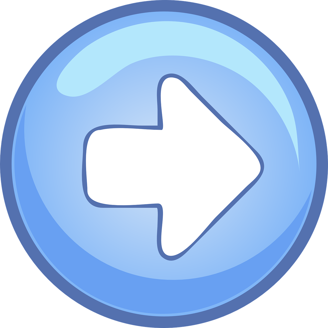 Buttons Computer, Right, Blue, Arrow, Button, Round, - Right And Left Arrow Png (1280x1279)