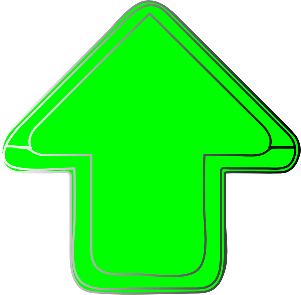 How To Set Use Green Arrow Up Icon Png - Top (600x588)