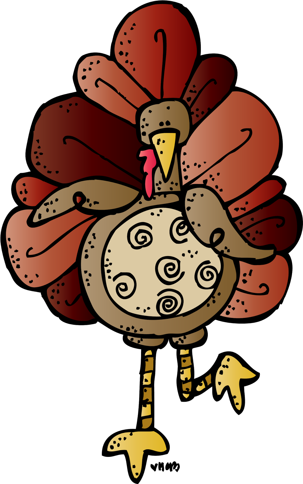 Melonheadz - Melonheadz Thanksgiving Clipart (1021x1600)