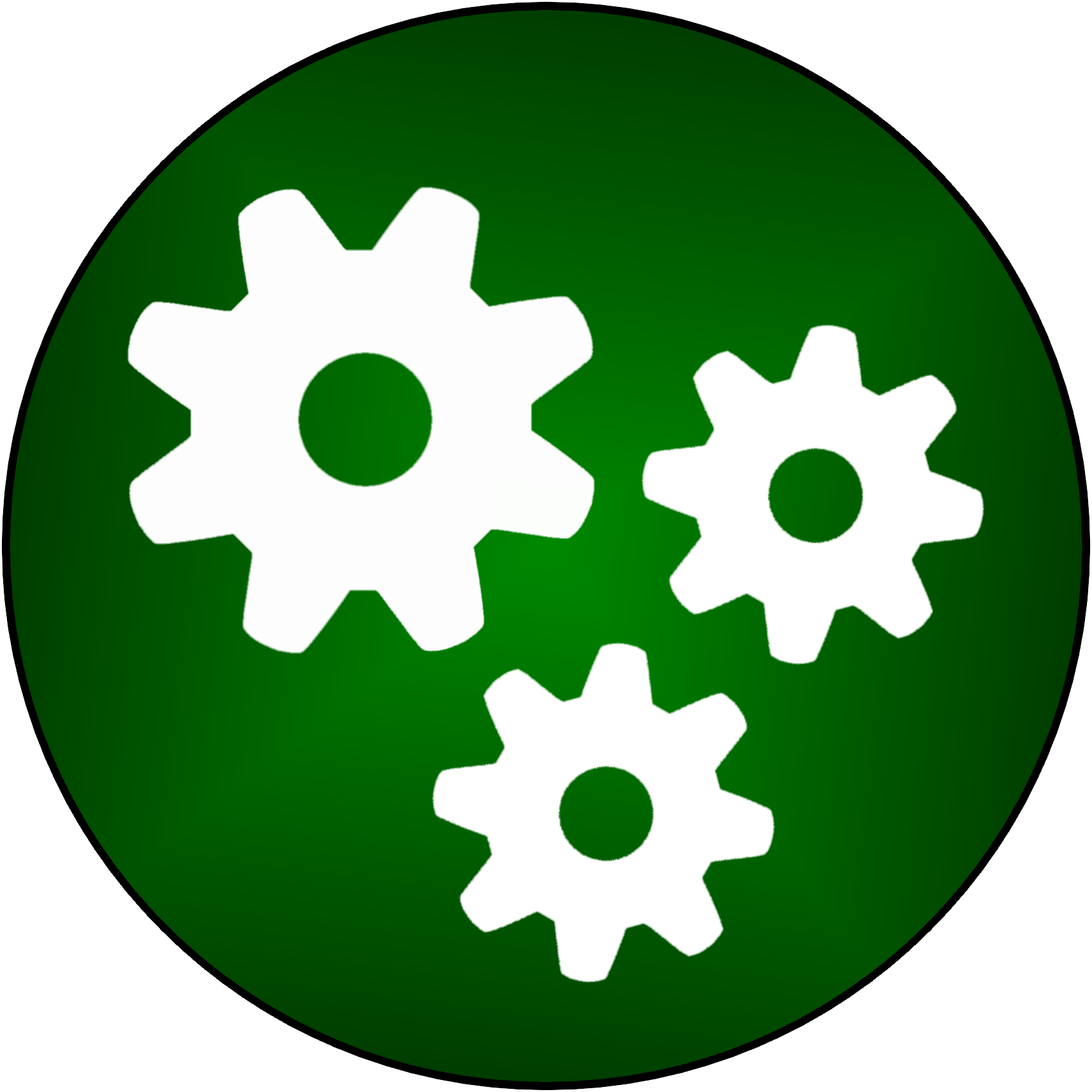 How To Set Use Play Green Button Arrow Svg Vector - Green Arrow Button Png (1710x1710)