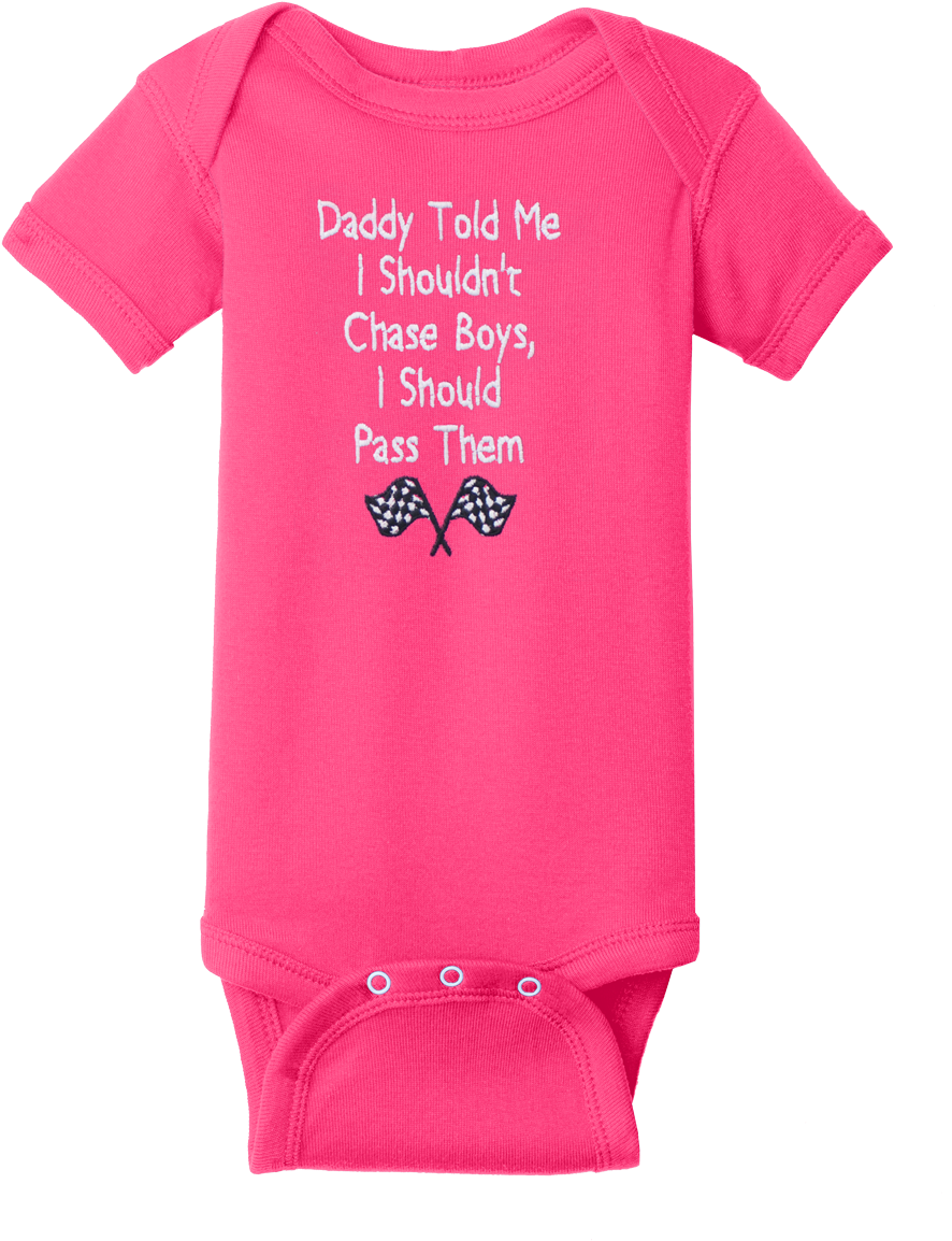 Daddy Told Me Embroidered Infant Onesie - Race For The Cure Shirts (1200x1200)