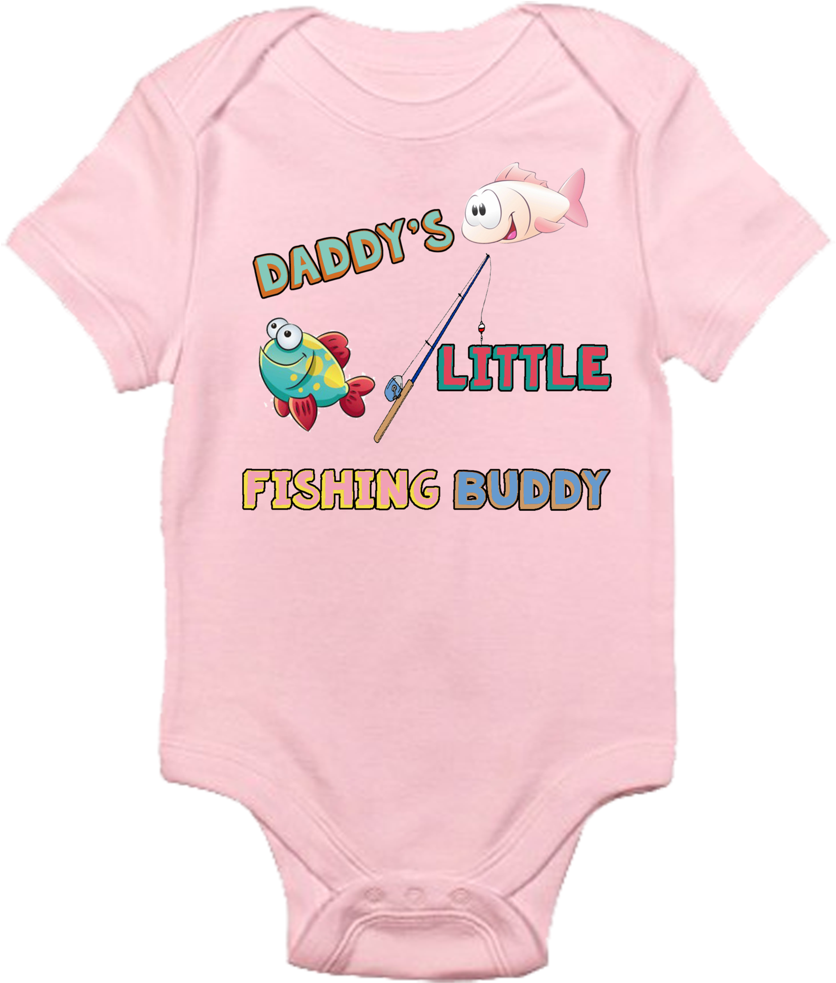 Baby Bodysuit Daddy S Little Fishing Buddy - Baby Bodysuit Daddy S Little Fishing Buddy (1740x2048)