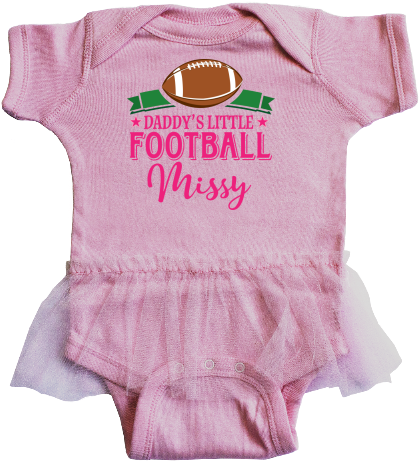 Daddy's Little Football Missy Infant Tutu Bodysuit - Infant (480x480)