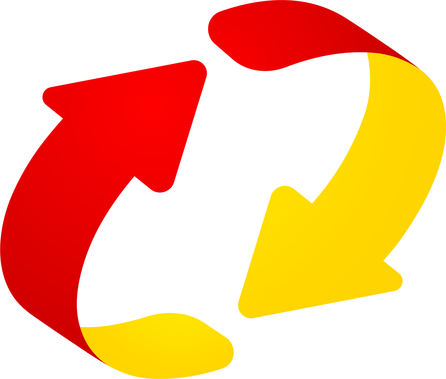 Yellow Arrow Clip Art - Arrow (1500x1275)