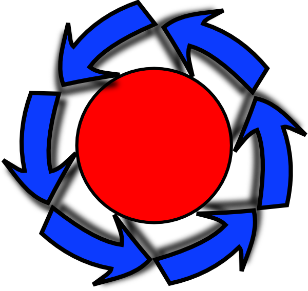 Circle Arrow Clip Art At Clkercom Vector - Circle Arrow Clip Art At Clkercom Vector (600x568)