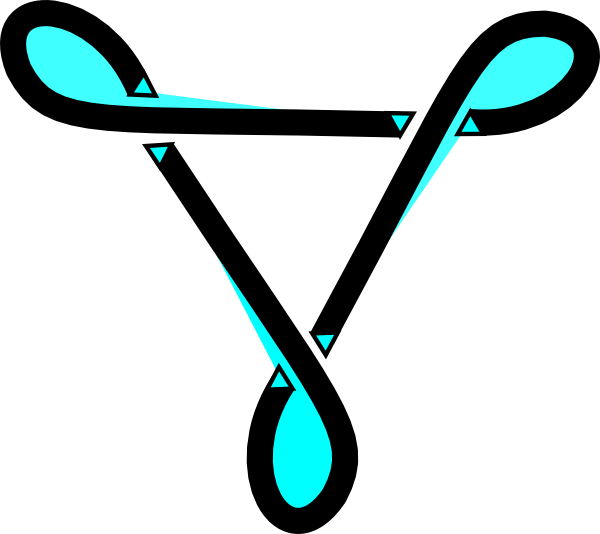 Squiggly Triangle2 Clip Art - Squiggly Triangle (600x534)