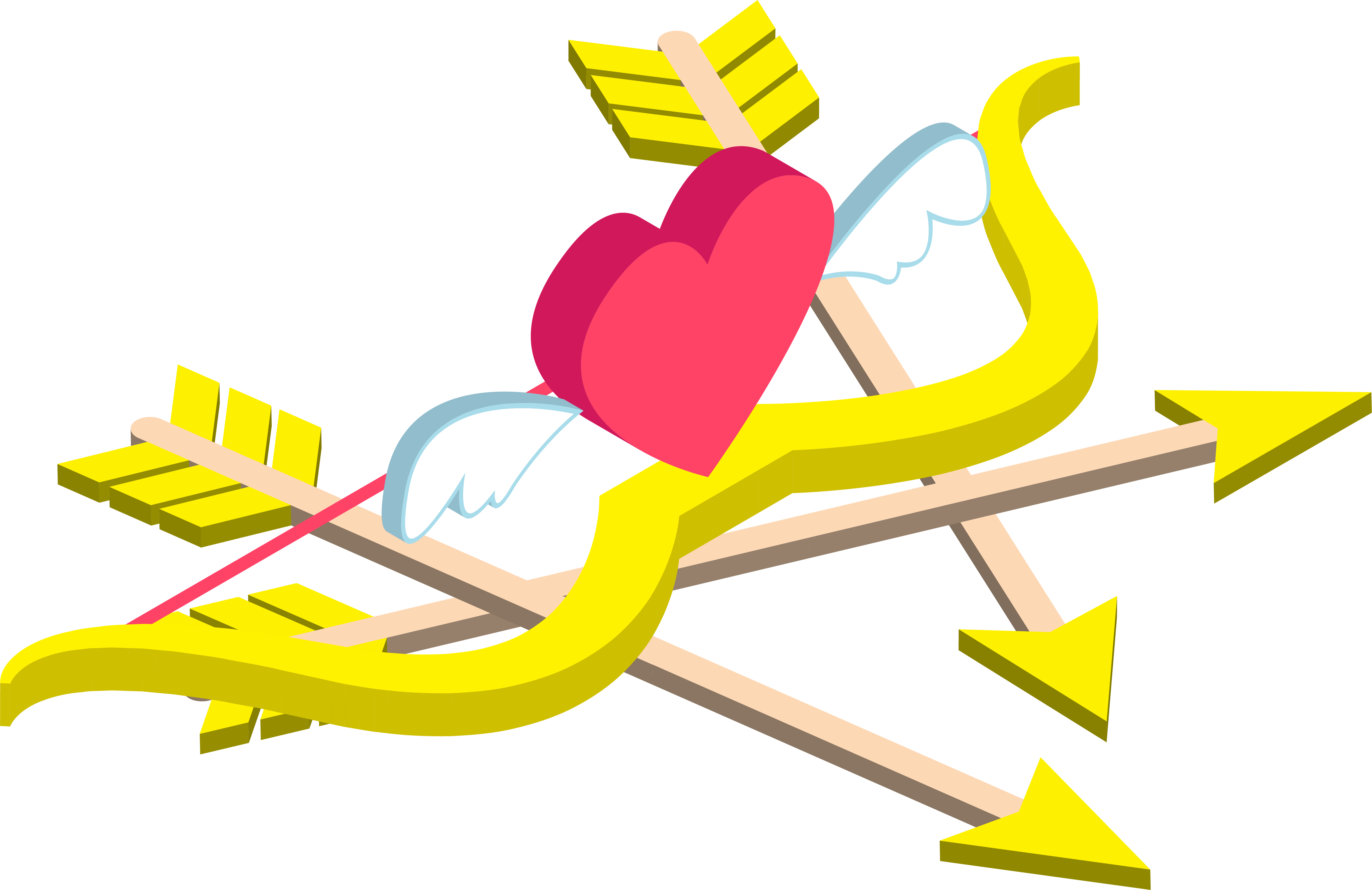 Cupid Arrow Clip Art - Cupid Arrow Clip Art (4672x3032)
