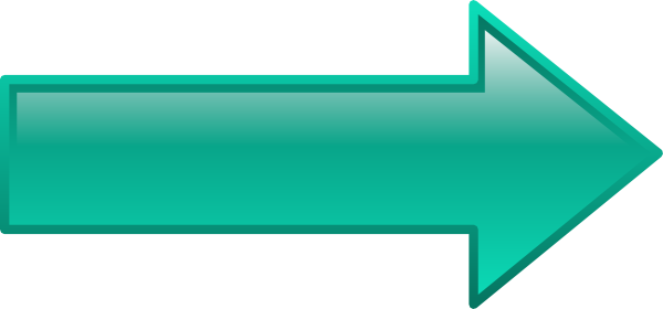 Free Vector Arrow Right Seagreen Clip Art - 3d Arrow Left Right Svg (600x280)