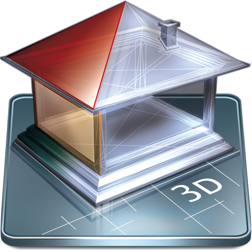3d Building Icon - 3d Software Icon (512x512)