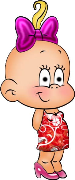 Funny Baby Girl Cartoon Funny Baby Funny Baby Cartoon - Animated Funny Baby Cartoon (600x600)