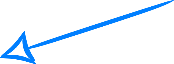 Blue Arrow Clip Art At Clker - Orange (600x221)