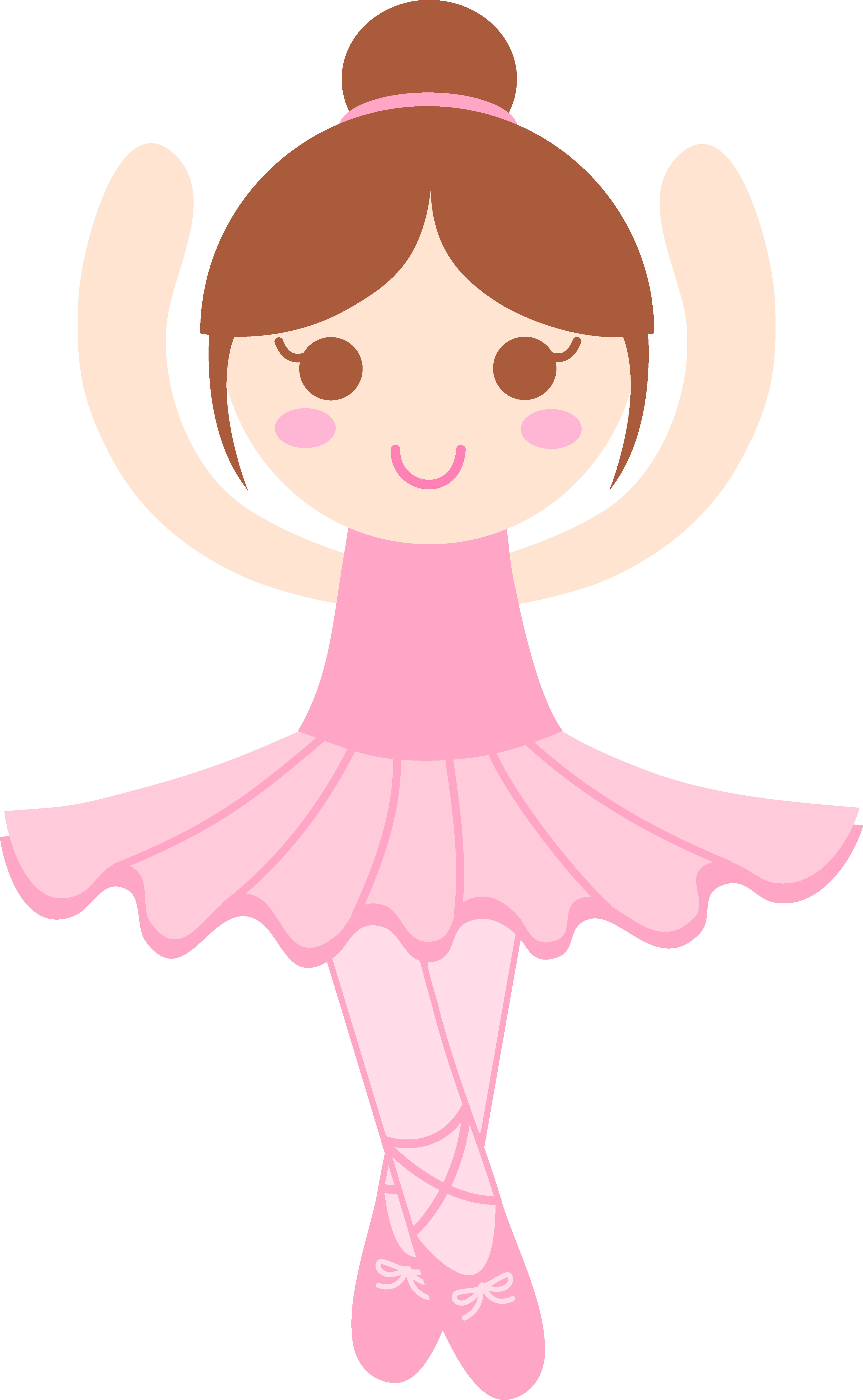 Dancer Clipart Cute - Ballerina Clipart (4192x6802)