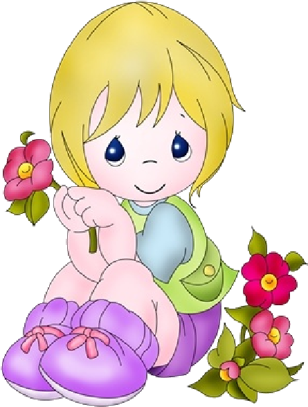 Funny Baby Girl Cute Baby Images - Cute Cartoon Clipart Png (600x600)