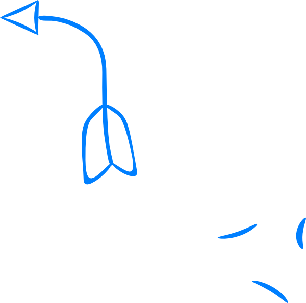 How To Set Use Blue Arrow Svg Vector - Clip Art (600x594)