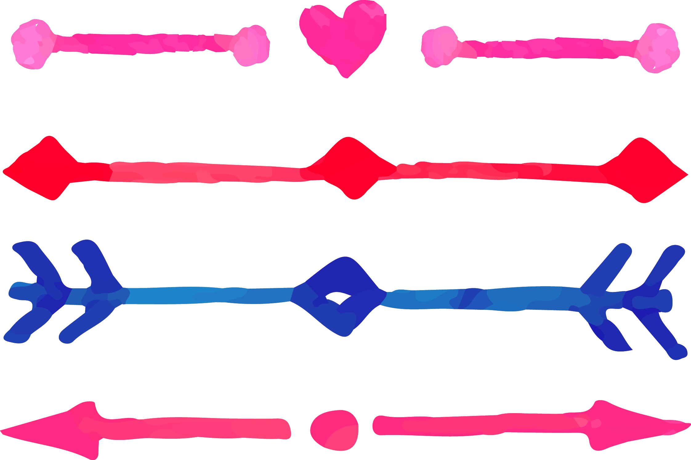 Watercolor Cupid's Arrow - Vector Cinta Con Nombre (2244x1492)