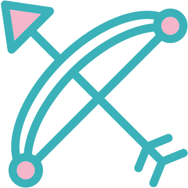 Bow And Arrow Icon - Bow And Arrow Icon (504x533)