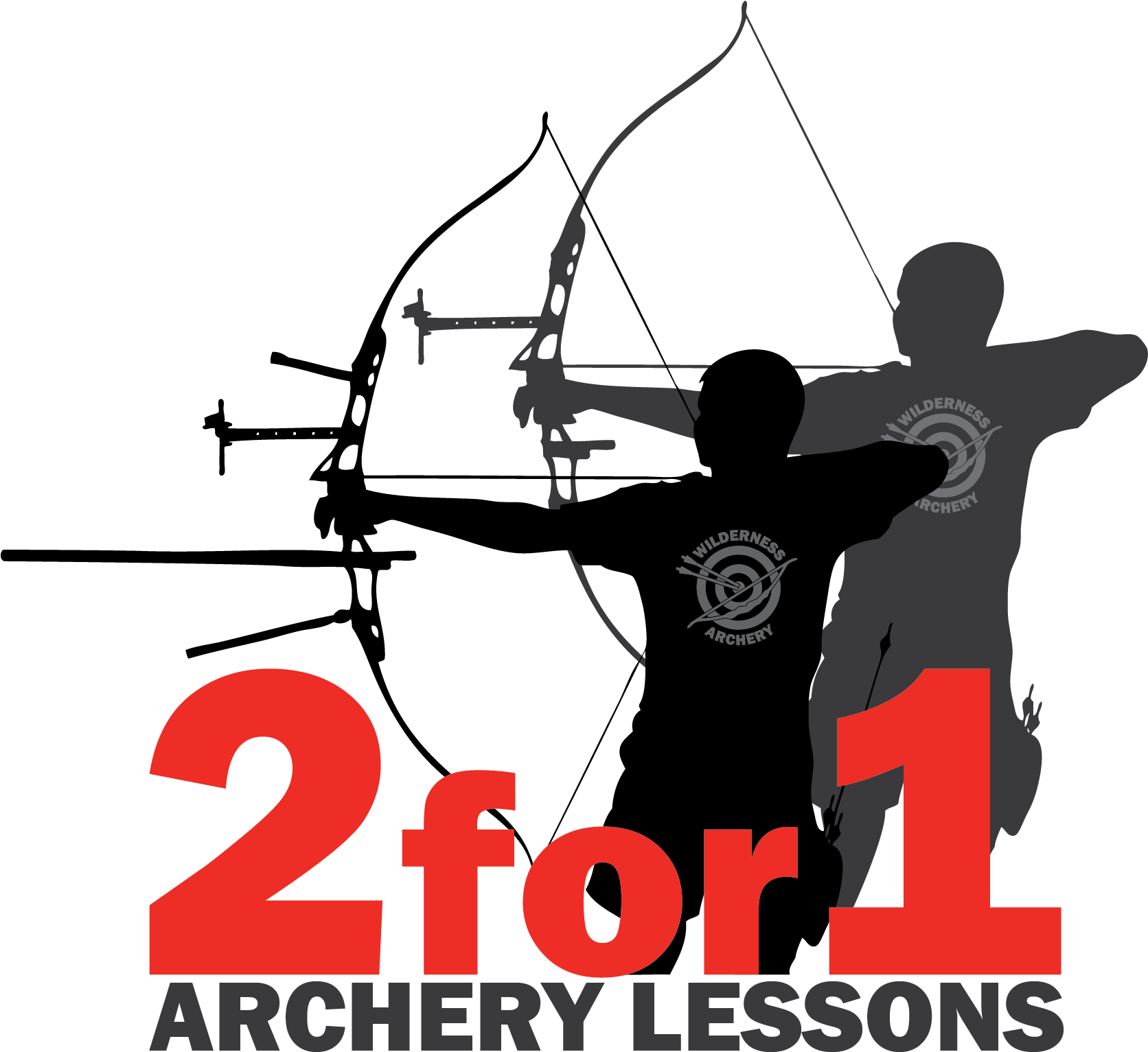 Archery Silhouette Bow And Arrow Clip Art - Archery Silhouette Bow And Arrow Clip Art (1671x1575)