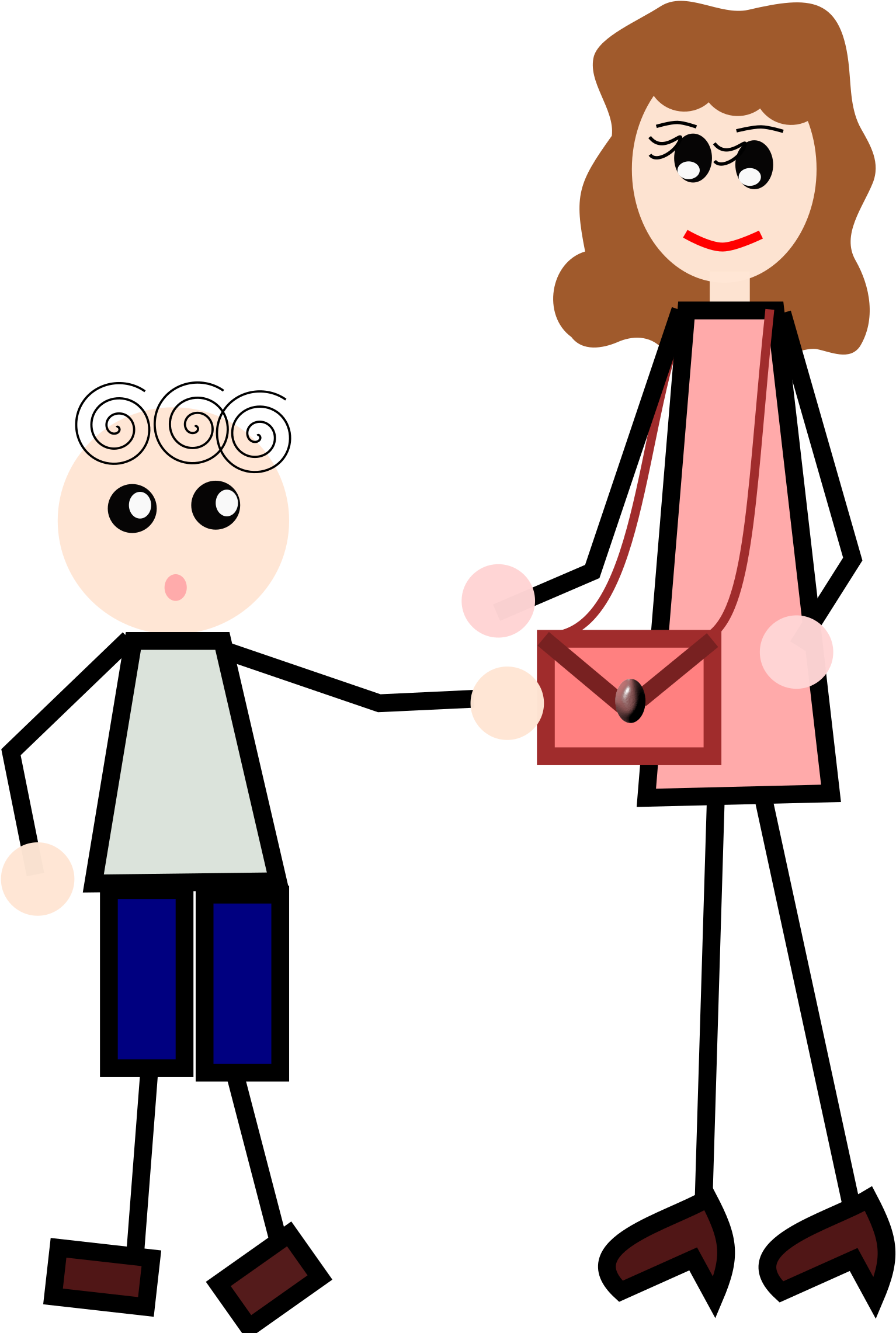 This Free Icons Png Design Of The Boy Is Holding His - Stick Figure Love Transparent (1905x2400)