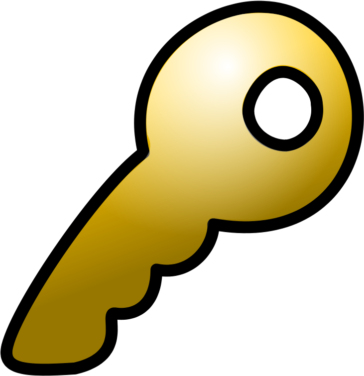 A Picture Of A Key - Key Icon (800x800)