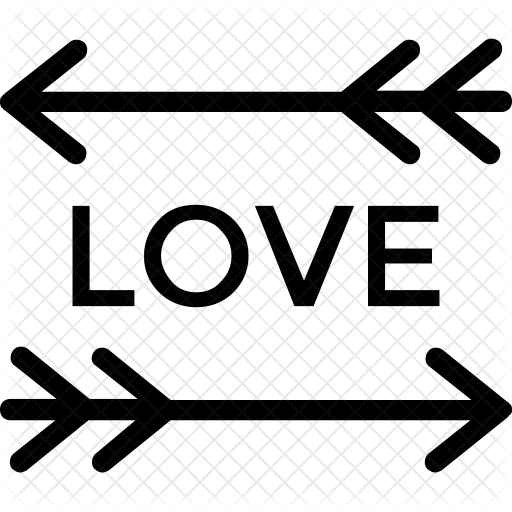 Heart Arrows Icon - Love You Lilian (512x512)
