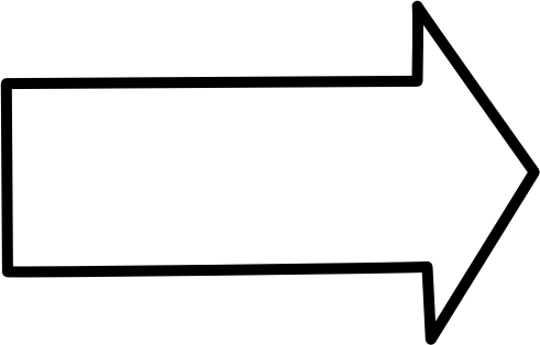 How To Change The Shape, Colour And Contour Of An Arrow - White Arrow Transparent Png (491x314)