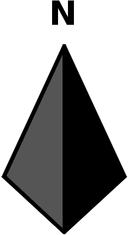 When To Use North Arrows On Maps - North Arrow For Map (268x482)