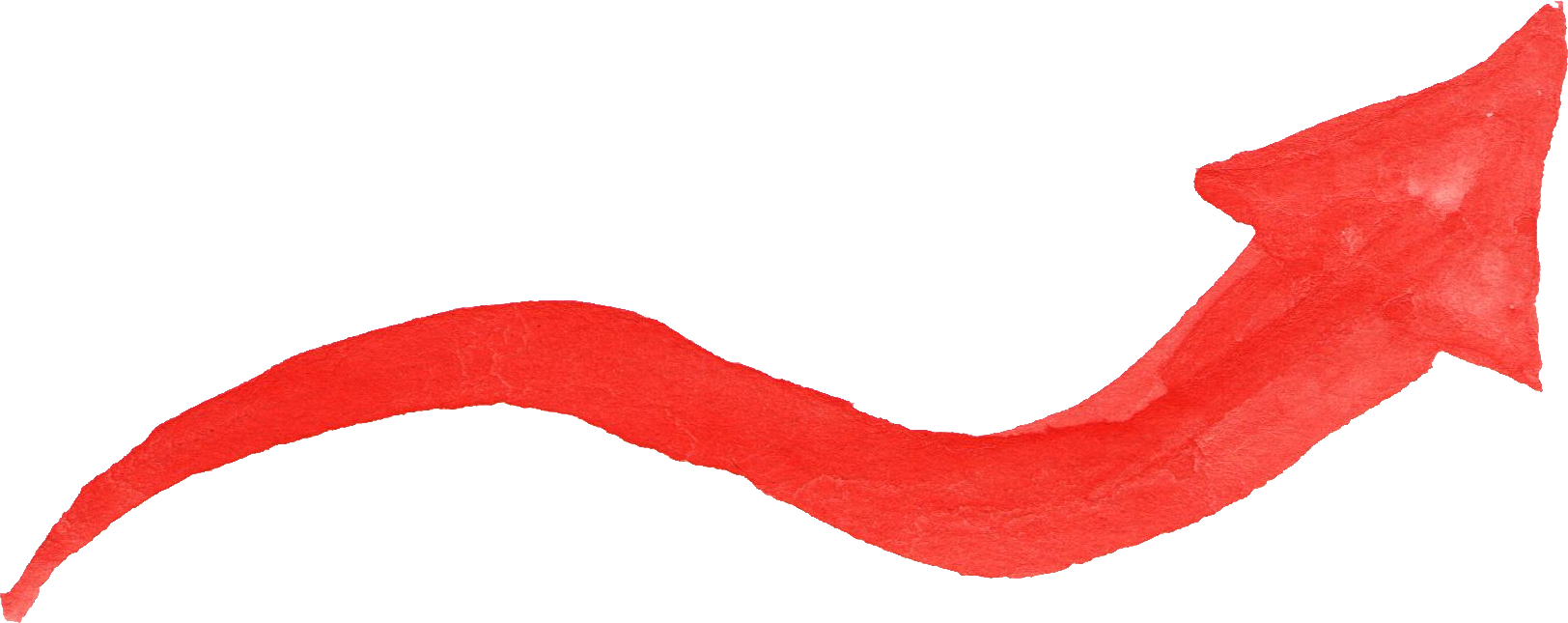 Free Download - Red Arrow Watercolor (1624x645)