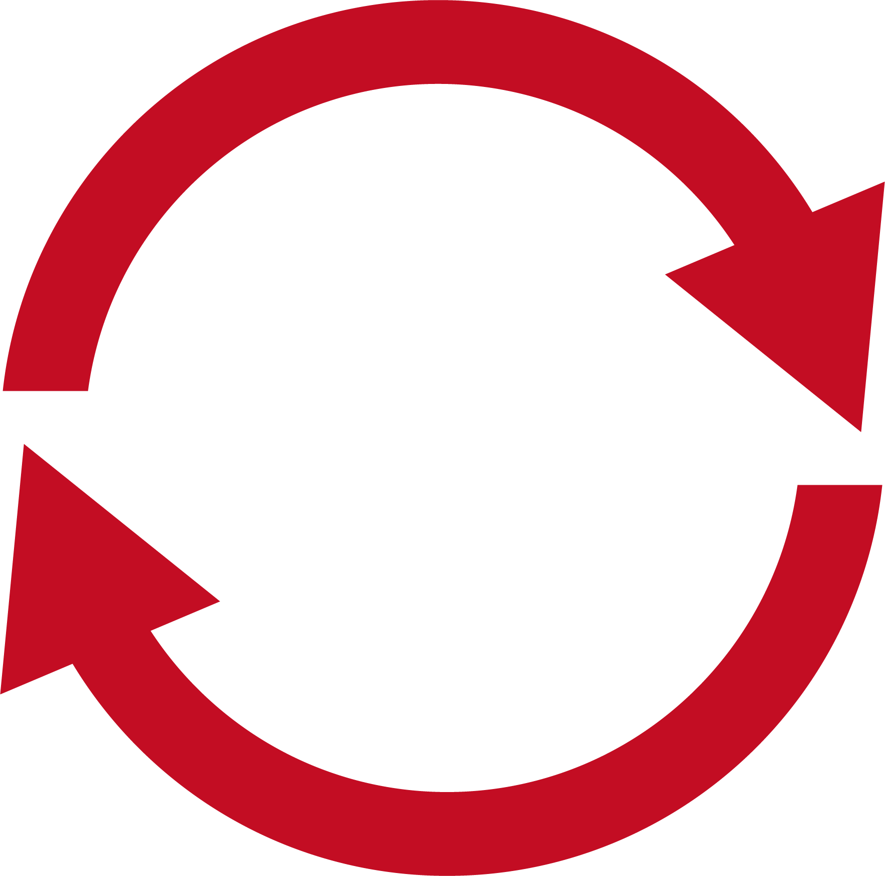 Red Arrow Element - Arrow (1771x1753)