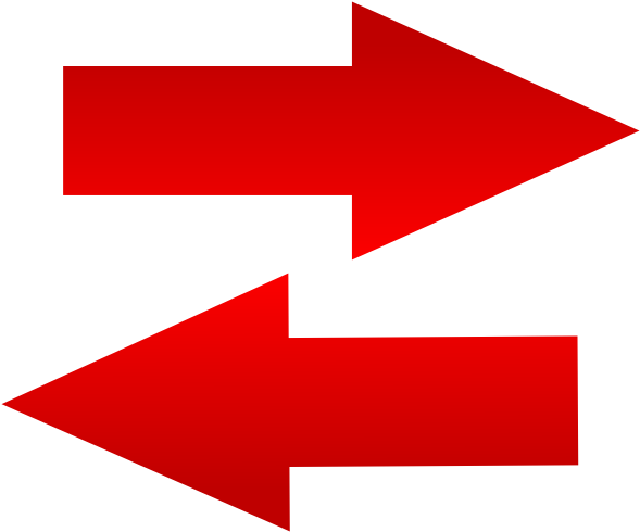 This Free Clip Arts Design Of Left Right Red Arrow - International Code Flag 4 (600x501)