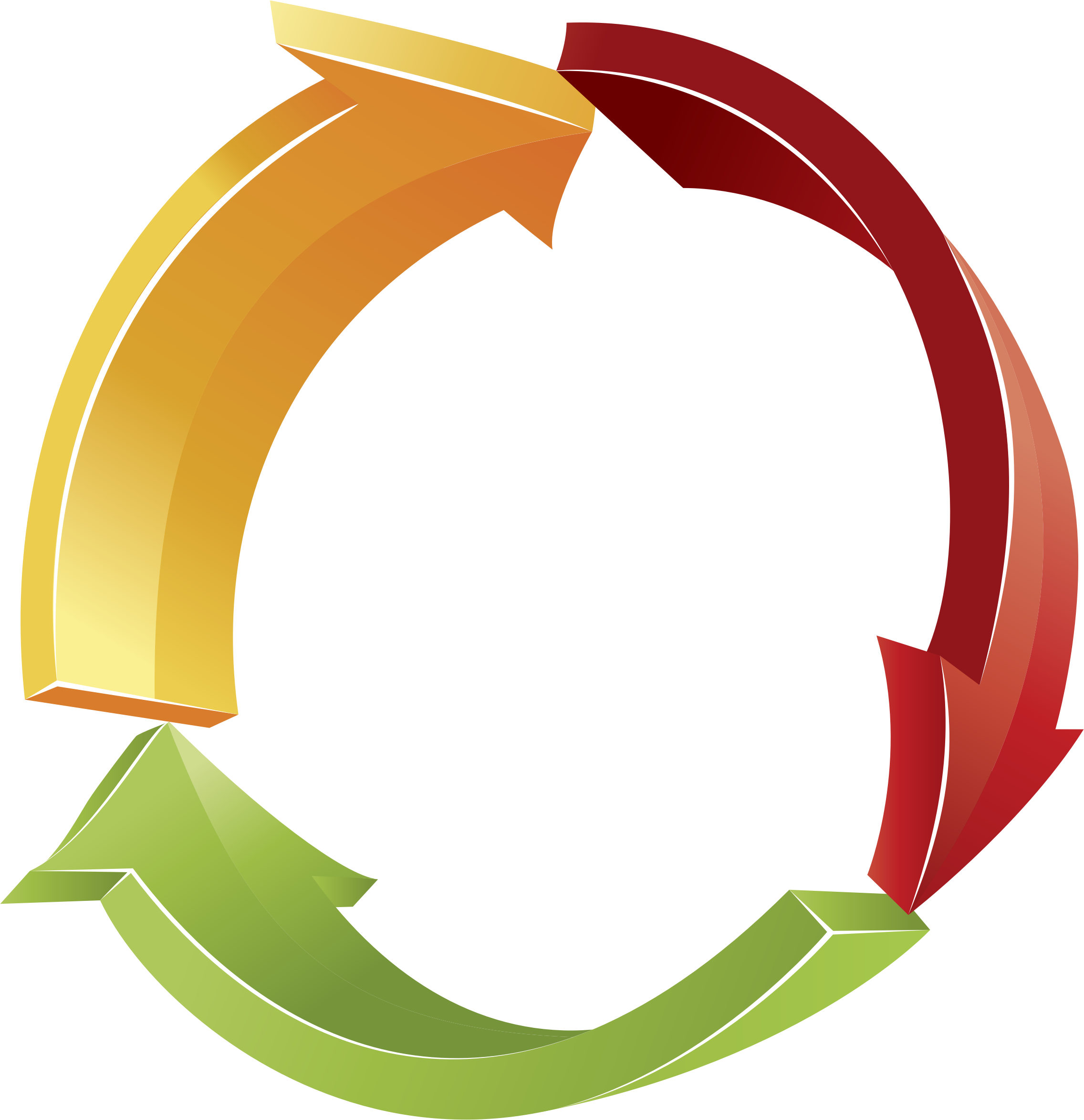 This Free Icons Png Design Of 3d Circular Arrows - 3d Circular Arrows (2272x2346)