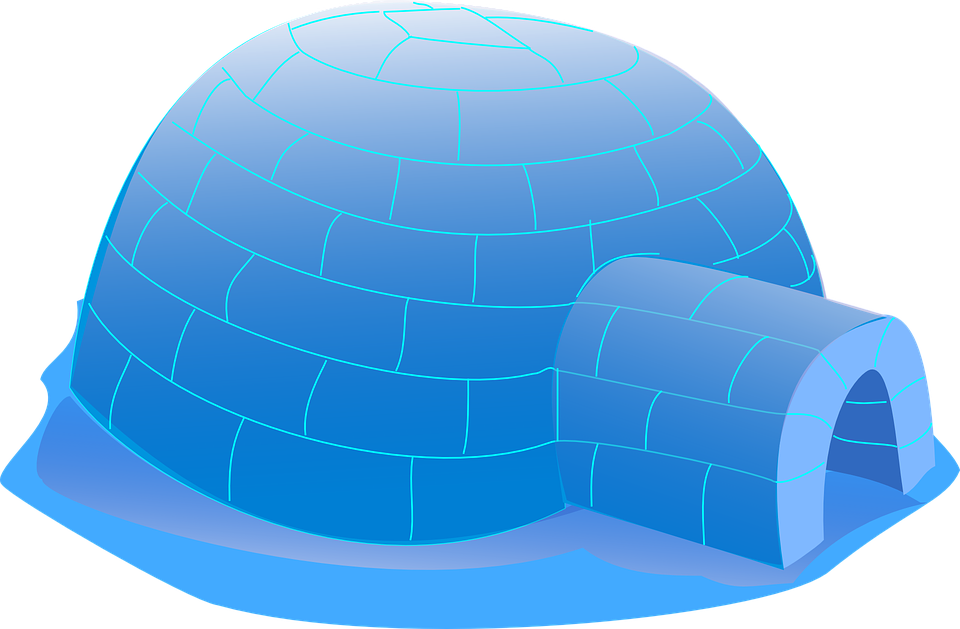 Igloo Snow House Png Image - บ้าน น้ำแข็ง การ์ตูน (960x629)