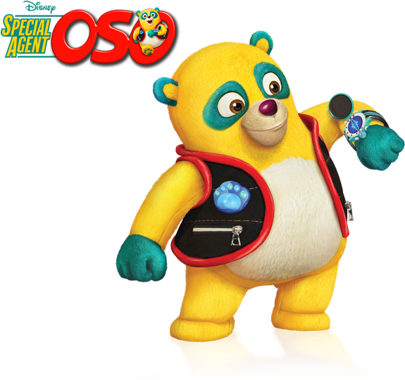 Bear In The Big Blue House Nothing To Fear Duplicated - Special Agent Oso Oso (574x612)