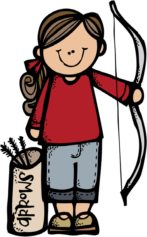 Sign Squirrel Camp Girl - Melonheadz Camp Clipart (500x795)